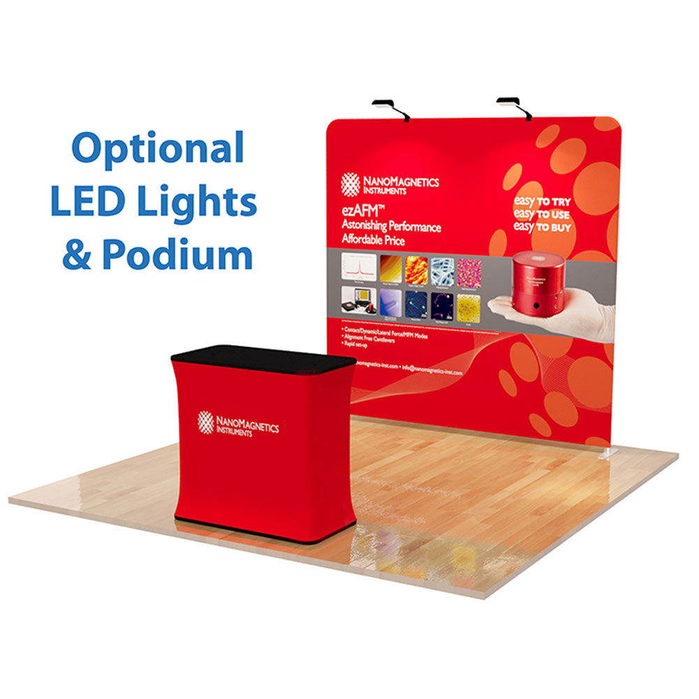 Straight Velcro Pop-up Display