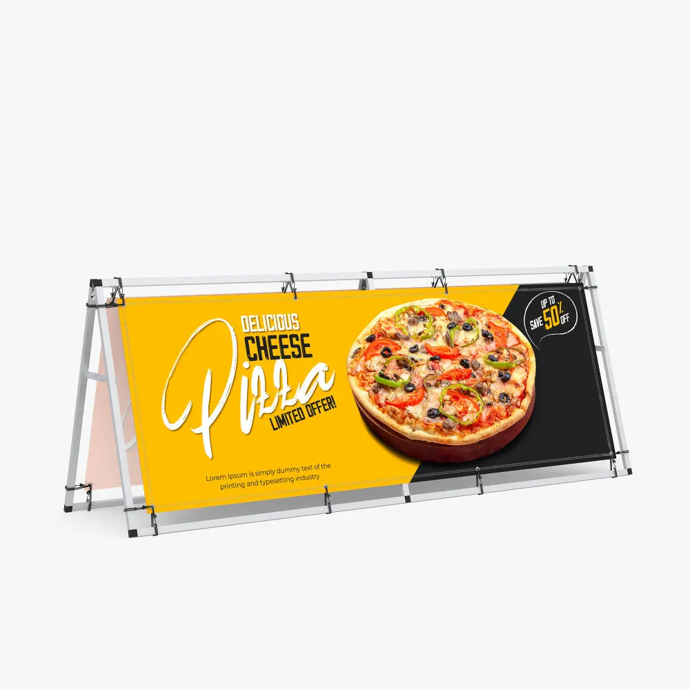 8' Banner A-Frame