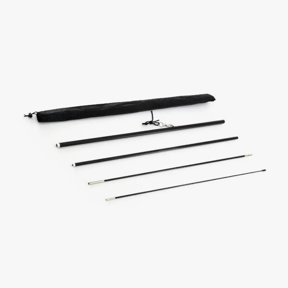 Feather & Teardrop Pole Set (Hardware Only)