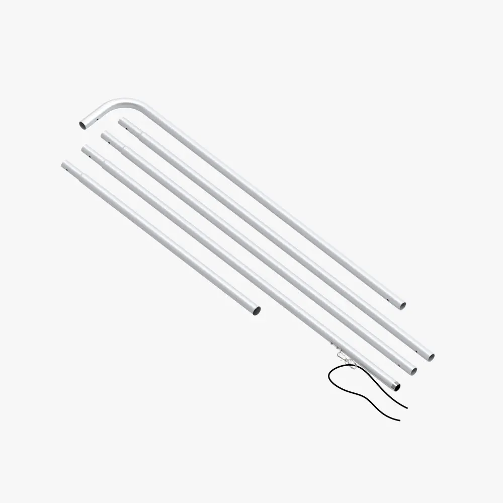 Rectangle Pole Set (Hardware Only)