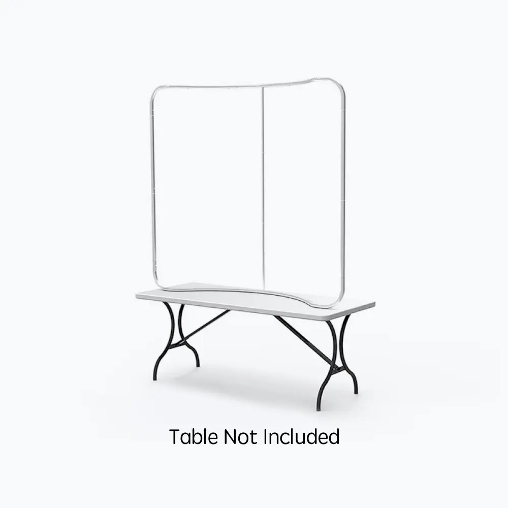 6 ft Curved Tension Fabric Display (Hardware Only)
