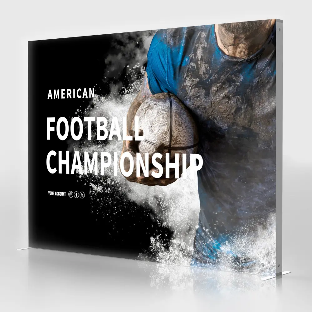 10ft SEG Backlit Fabric Stand
