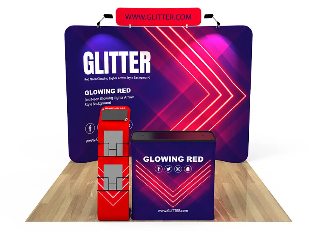 10x10ft Custom Booth Kit 18