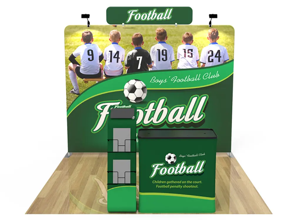 10x10ft Custom Booth Kit 19