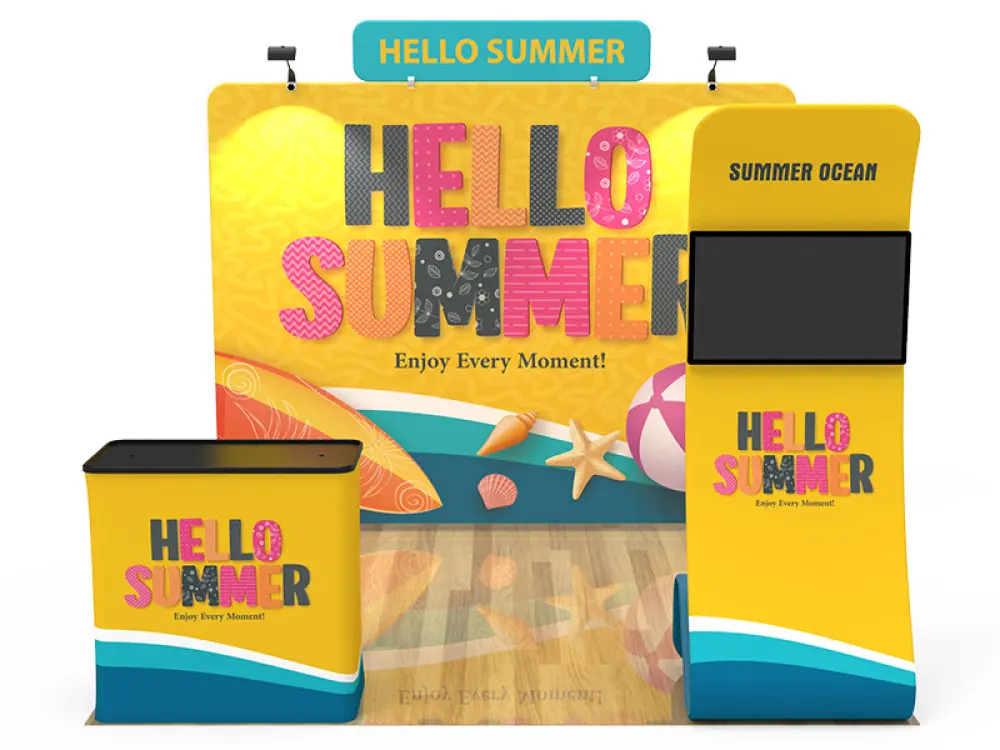 10x10ft Custom Booth Kit 25