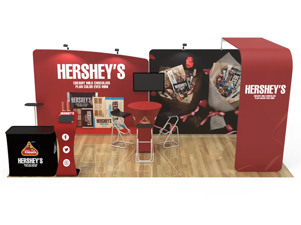10x20ft Custom Booth Kit 13