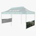 20ft Tent Half Wall
