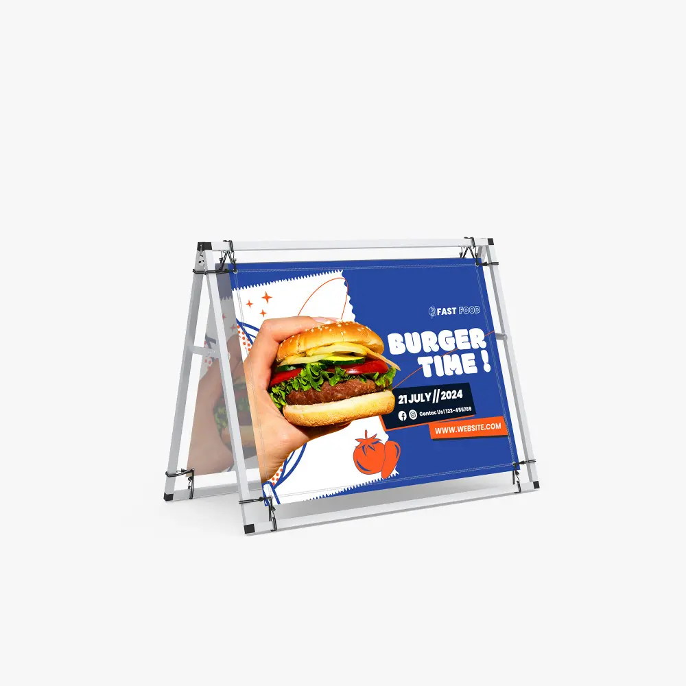 4' Banner A-Frame