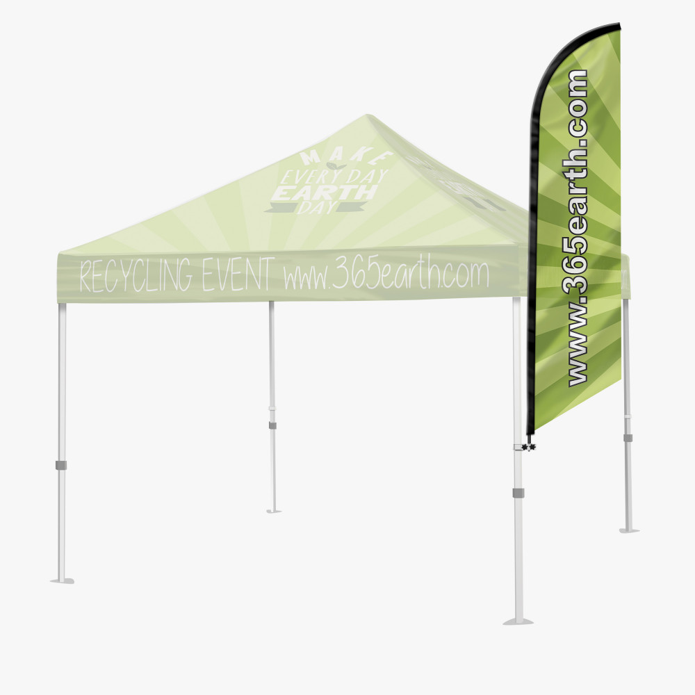 Flag Shape & Size: Feather Flag (Medium)