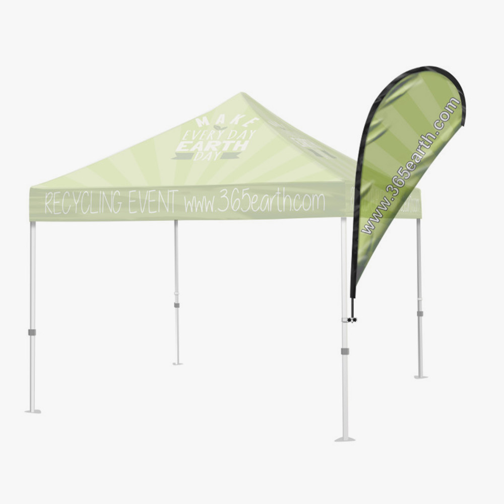 Flag Shape & Size: Teardrop Flag (Small)