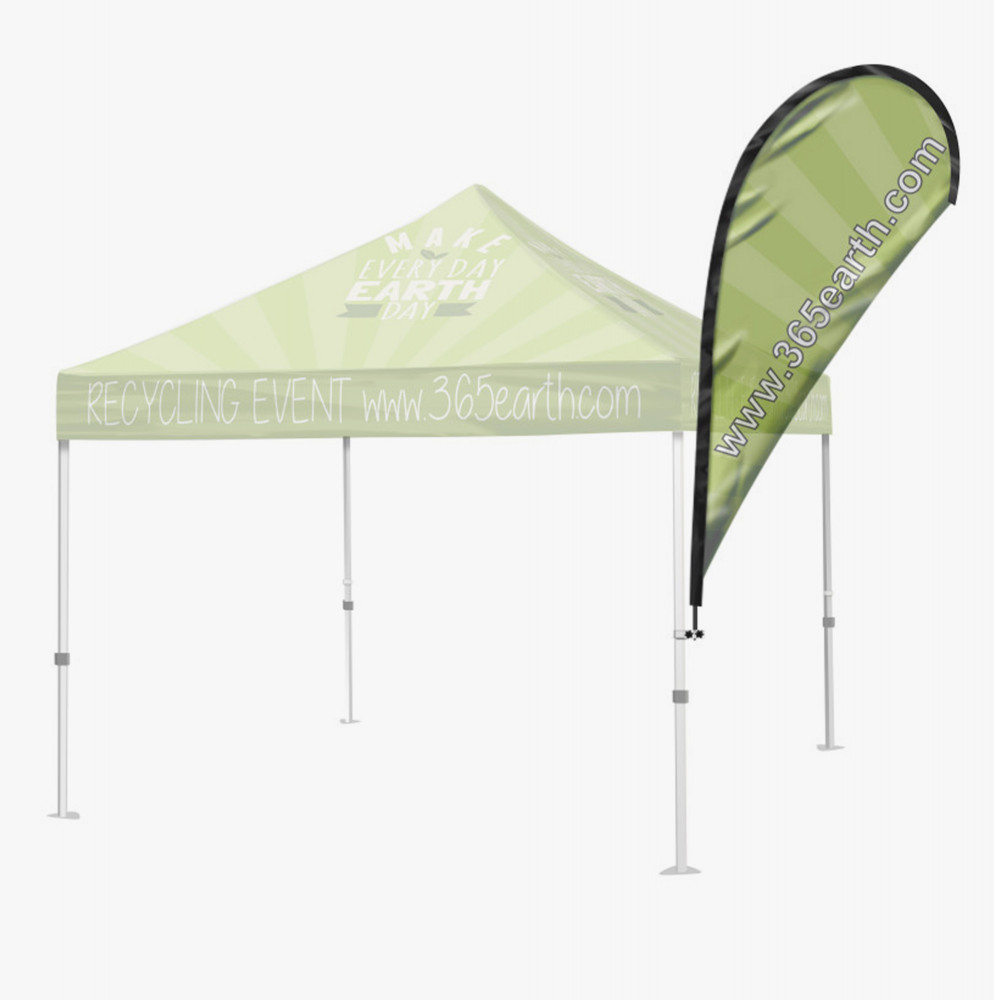 Flag Shape & Size: Teardrop Flag (Medium)