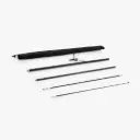 Feather & Teardrop Pole Set (Hardware Only)