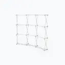 8 ft Curved Velcro Fabric Pop Up Display (Hardware Only)