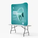 6 ft Curved Tension Fabric Display